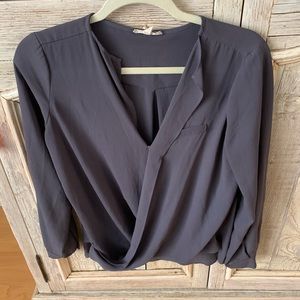 Gray blouse